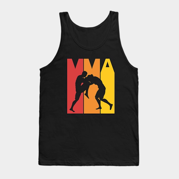 Vintage 1980s MMA Mixel martial arts Tank Top by GWENT